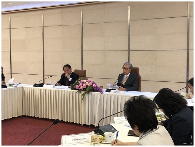 ﻿กรมบังคับคดีเข้าร่วมประชุมการรายงานผลการดำเนินการตามแนวทางการปรับปรุงสภาพแวดล้อมสำหรับการประกอบธุรกิจในประเทศไทยของธนาคารโลก